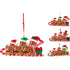 Koopman Gingerbread on Sleigh Ornament – Assorted Christmas Figurine, Holiday Seasonal Decoration for Tree, Home & Festive Tabletop Display