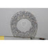 Koopman Christmas Wreath – 30cm Silver with LED Lights, Holiday Seasonal Decoration for Door, Wall, Home & Festive Xmas Display