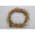 Koopman Christmas Wreath with Berries – Gold Holiday Seasonal Decoration for Door, Wall, Home & Festive Xmas Display