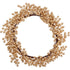 Koopman Christmas Wreath with Berries – Gold Holiday Seasonal Decoration for Door, Wall, Home & Festive Xmas Display