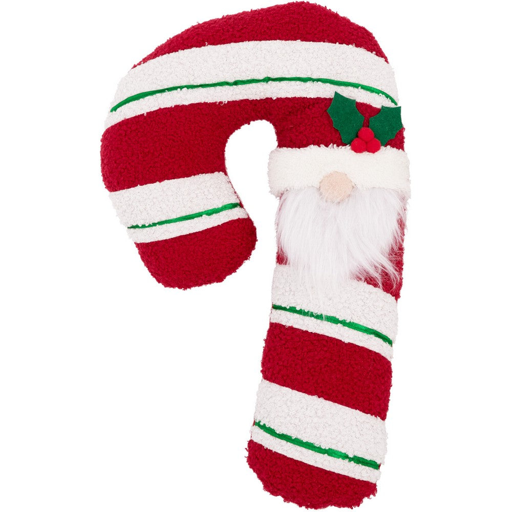 Koopman Candy Cane Cushion – 46cm Assorted Christmas Decorative Pillow, Holiday Seasonal Home & Festive Decor, 1 Piece