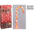 Koopman Candy Cane LED Decoration – 75cm Red & White Christmas Ornament, Holiday Seasonal Decor for Home, Garden, Tree & Festive Display