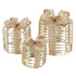 Homesmiths Giftbox 30M Gold 3Pcs With Led