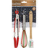 Koopman Kitchen Tool Set 3 pcs Assorted – Christmas Holiday Cooking Utensils, Festive Seasonal Kitchen Gadgets, Xmas Culinary Tools, Holiday Gift for Home Chefs