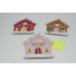 Koopman Melamine Plate 19.8 x 16.0 x 2.1 cm Assorted – Christmas Holiday Tableware, Festive Seasonal Dining Plate, Xmas Kitchen & Party Decor, Holiday Entertaining Essentials