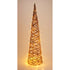 Koopman LED Cone Decoration – 80cm Christmas Ornament, Holiday Seasonal Decor for Home, Tabletop, Garden & Festive Xmas Display