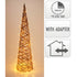 Koopman LED Cone Decoration – 80cm Christmas Ornament, Holiday Seasonal Decor for Home, Tabletop, Garden & Festive Xmas Display