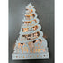 Koopman White Christmas Tree 45cm 15L – Artificial Xmas Tree for Holiday Decoration, Seasonal Festive Home, Tabletop & Office Display