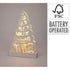 Koopman White Christmas Tree 45cm 15L – Artificial Xmas Tree for Holiday Decoration, Seasonal Festive Home, Tabletop & Office Display
