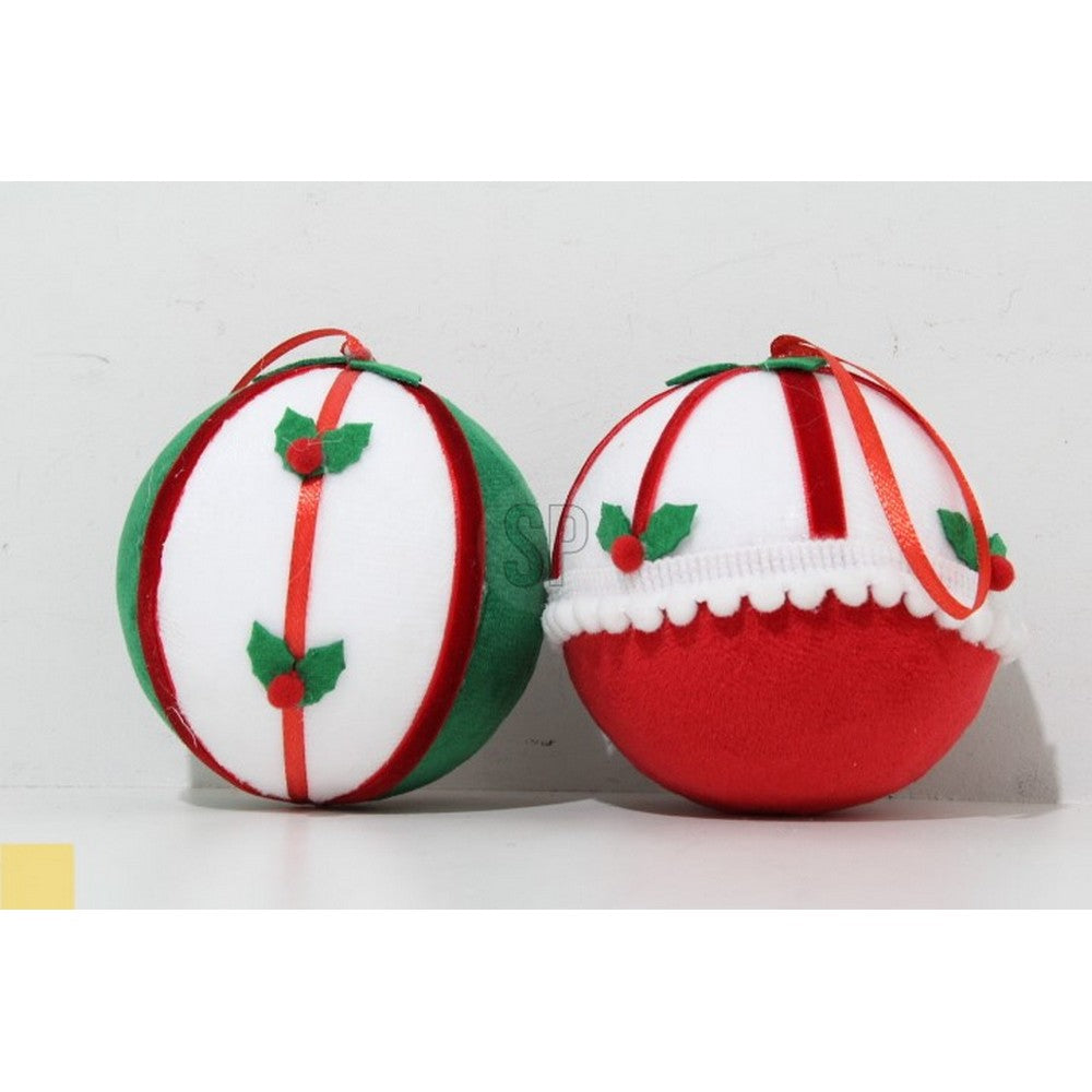 Koopman Christmas Ball – 10cm Assorted Xmas Ornaments, Holiday Seasonal Decoration for Tree, Home, Party & Festive Display