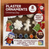 Koopman Christmas Hanging Set – Plaster DIY Xmas Ornaments, Holiday Craft Kit, Festive Seasonal Decoration, Kids & Family Creative Activity, Xmas Tree & Home Décor