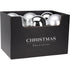 Koopman Christmas Ball – 140mm Silver Assorted Xmas Ornament, Holiday Seasonal Decoration for Tree, Home, Office, Party & Festive Display