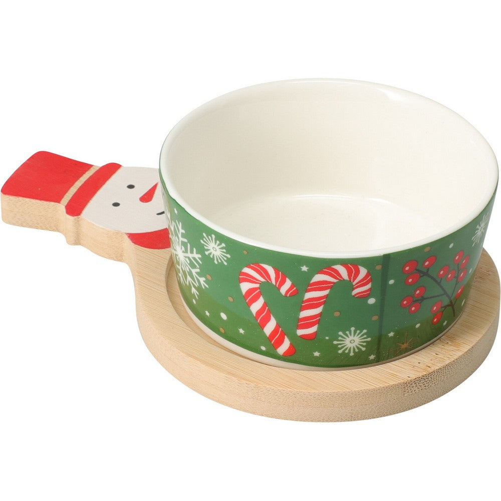 Koopman 6-Piece Christmas Serving Set – Holiday Tableware, Festive Seasonal Plates & Bowls, Xmas Kitchen & Dining Decor, Holiday Entertaining Essentials
