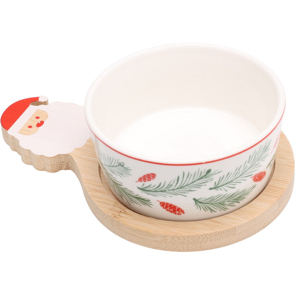 Koopman 6-Piece Christmas Serving Set – Holiday Tableware, Festive Seasonal Plates & Bowls, Xmas Kitchen & Dining Decor, Holiday Entertaining Essentials