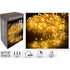 Koopman Silver Wire 100 LED Warm White IP44 – Christmas Holiday String Lights, Festive Outdoor & Indoor Decor, Xmas Party Lighting, Waterproof Holiday Decoration