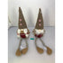 Koopman Gnome Gingerbread Sitting Decoration – 57cm Assorted Christmas Holiday Figurine, Seasonal Festive Ornament for Home, Tabletop & Xmas Display
