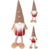 Koopman Gnome Gingerbread Sitting Decoration – 57cm Assorted Christmas Holiday Figurine, Seasonal Festive Ornament for Home, Tabletop & Xmas Display