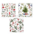Koopman Napkins 33 x 33 cm 16 pcs Assorted – Christmas Holiday Tableware, Festive Seasonal Party Napkins, Xmas Dining Decor, Holiday Entertaining Essentials