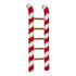 Homesmiths Candy Cane Ladder 122Cm Red & White