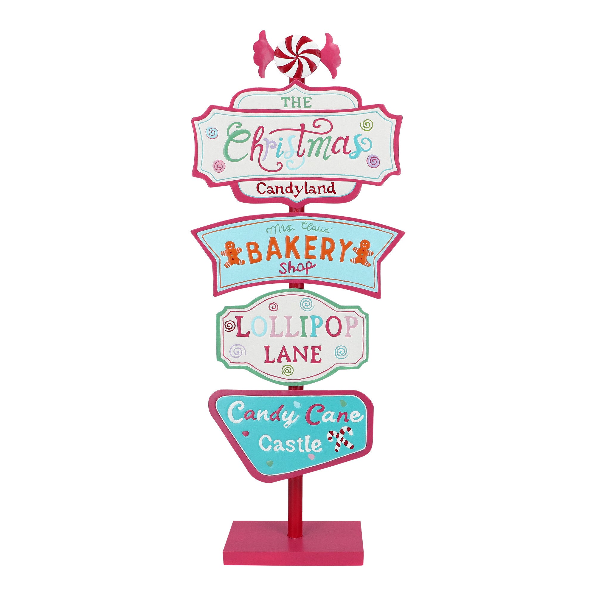 Homesmiths Sign Gingerbread Metal 107Cm