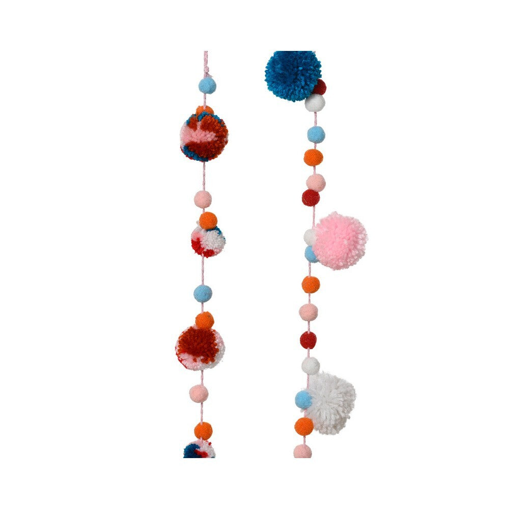 Kaemingk Garland – Polyester, Christmas Holiday Decoration, Festive Xmas Tree or Home Accent, Seasonal Home Décor Accessory, 1 Piece Assorted colors