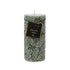 Kaemingk Pillar Candle – Paraffin, Rosemary Green, Christmas Holiday Décor, Festive Xmas Table or Home Accent, Seasonal Home Decoration