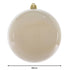 Kaemingk Wool White Xmas Bauble Polystyrene Shiny for Xmas Tree & Festive Decorations Balls– 20cm