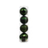 Kaemingk Pine Green Christmas Baubles Polystyrene Ornaments Mix of Glossy, Matte & Shiny for Indoor & Outdoor Xmas Tree Decoration– 4 Pack 14cm