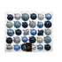 Homesmiths Mixbox polystyrene shiny, matt,glitter Mix Blue