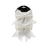 Kaemingk Winter White Christmas Bow Sponge Decoration for Indoor & Outdoor Tree & Holiday Décor