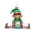 Kaemingk Elf glass shiny - matt with drumKaemingk Glass Elf Christmas Ornament Shiny & Matte Finish with Drum Decoration for Indoor & Outdoor Tree Decoration