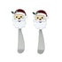 Kaemingk Decorative Alloy Knives with Glass Top Handle Elegant Cutlery for Dining & Table Decoration– 2-Piece Pack