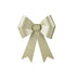 Kaemingk PVC Christmas Bow Gold Ornament for Tree, Wreath & Holiday Decoration-– 50cm