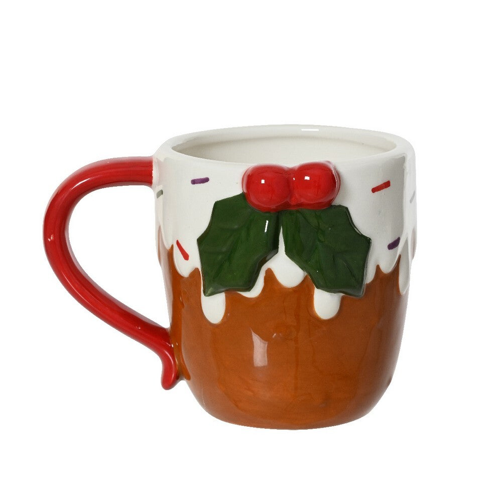 Kaemingk Dolomite Mug Elegant Tableware for Coffee, Tea & Holiday Dining– 10cm