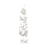 Kaemingk White Polyester Snow Garland Snowballs for Christmas Crafts, Holiday Décor, Festive Gift, Indoor & Outdoor Tree Decoration – 4cm