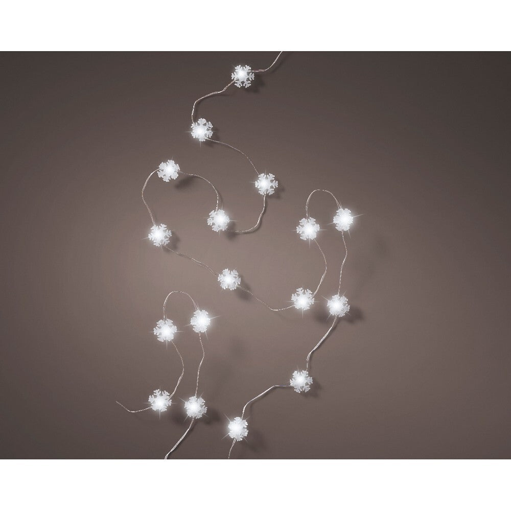 Kaemingk Indoor Micro LED String Lights – 195cm Christmas Ornament, Holiday Décor & Festive Display