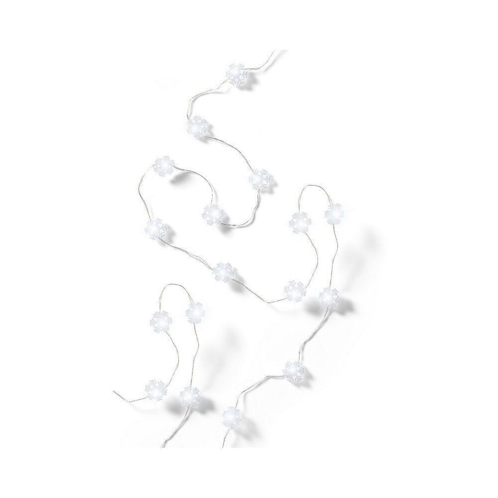 Kaemingk Indoor Micro LED String Lights – 195cm Christmas Ornament, Holiday Décor & Festive Display