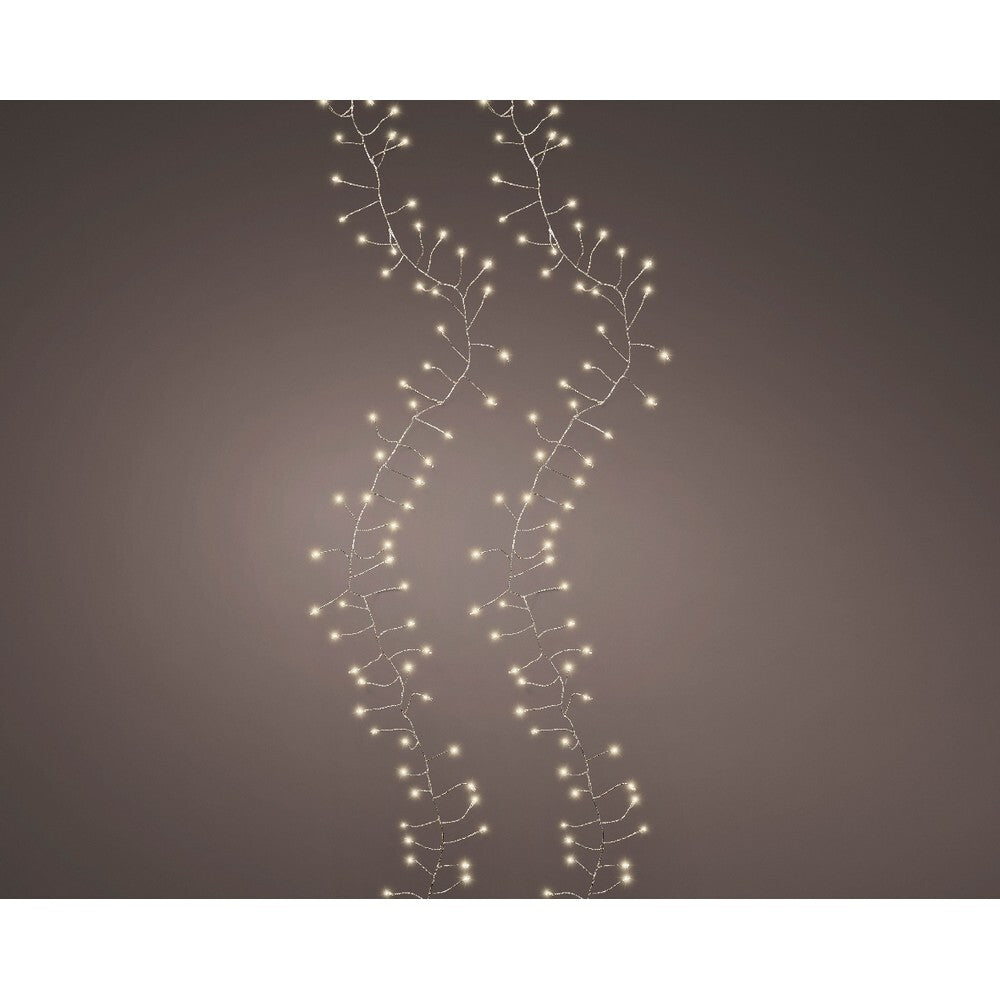 Kaemingk Micro LED Compact String Lights – 120cm Indoor Steady Warm White for Christmas Crafts, Holiday Décor, Festive Home & Tree Display