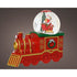 Kaemingk 18.5 cm LED Train – Red Plastic Indoor Christmas Ornament with Water Spinner Effect for Holiday & Festive Décor