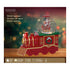 Kaemingk 18.5 cm LED Train – Red Plastic Indoor Christmas Ornament with Water Spinner Effect for Holiday & Festive Décor