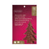 Kaemingk 60 cm Micro LED Tree – Red Paper Indoor Christmas Ornament with Warm White Lights for Holiday Decoration & Indoor Festive Display
