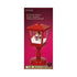 Kaemingk 32.5?cm LED Lantern – Red Plastic Indoor Christmas Ornament with Snowfall Function & Warm White Lights for Holiday Decoration & Indoor Festive Display
