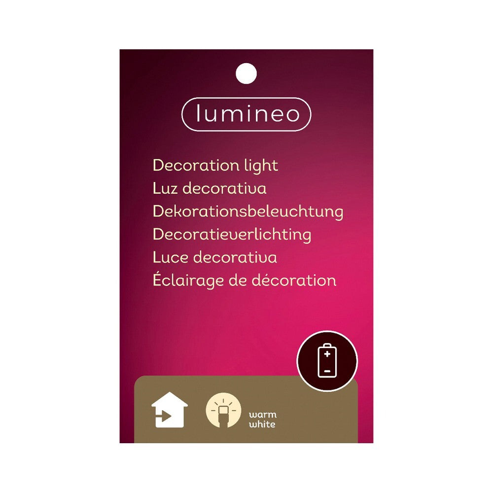 Kaemingk Micro LED Santa – Polyresin Figure, Steady Indoor Christmas Decoration, 30cm Holiday Ornament, Festive Xmas Home Décor
