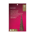 Kaemingk Micro LED Cone – Jute Material, Steady Indoor Christmas Decoration, 80cm Holiday Ornament, Festive Xmas Tree Décor