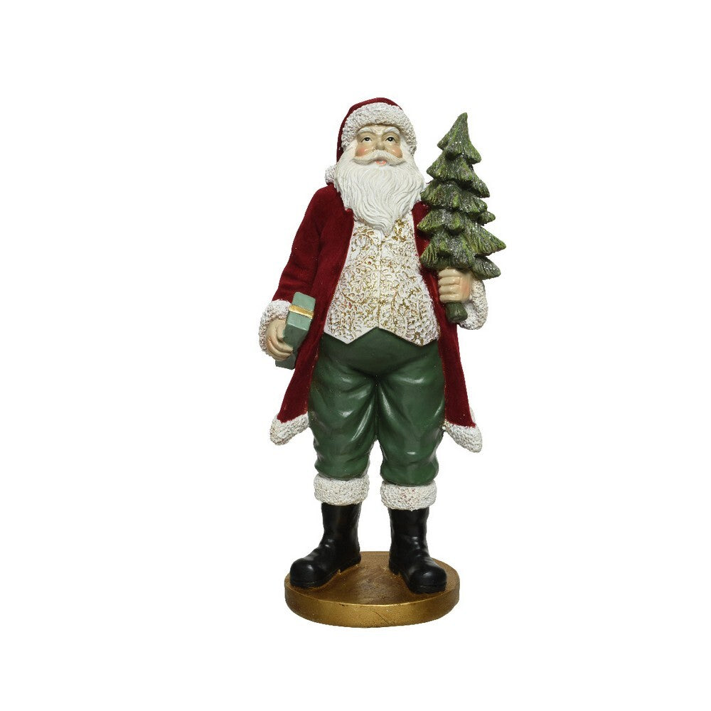 Homesmiths Santa polyresin santa 32.5Cm