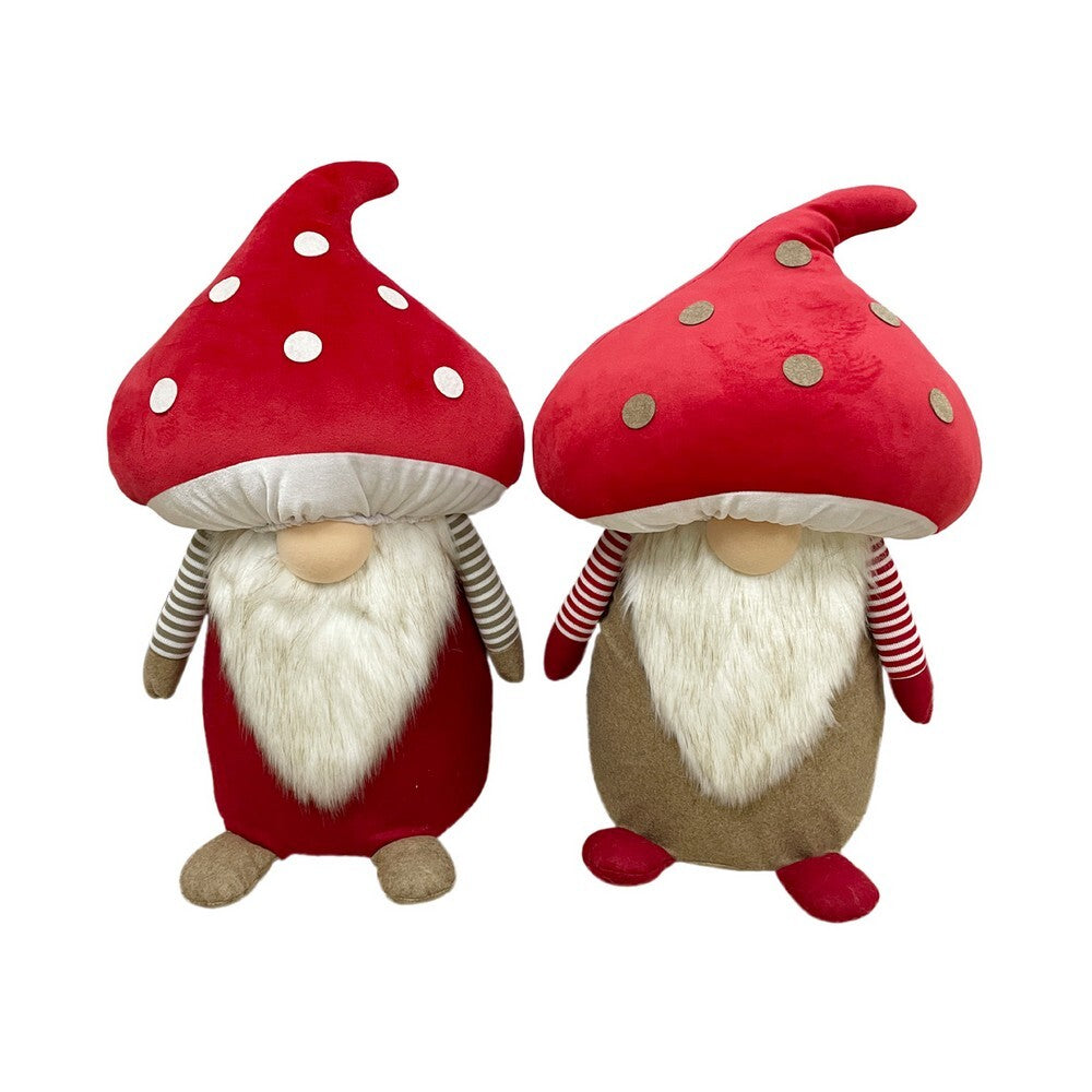 Kaemingk Gnome – Polyester Hard Body, Red, 66cm Christmas Decoration, Festive Xmas Figurine, Indoor/Outdoor Décor,1 Piece Assorted