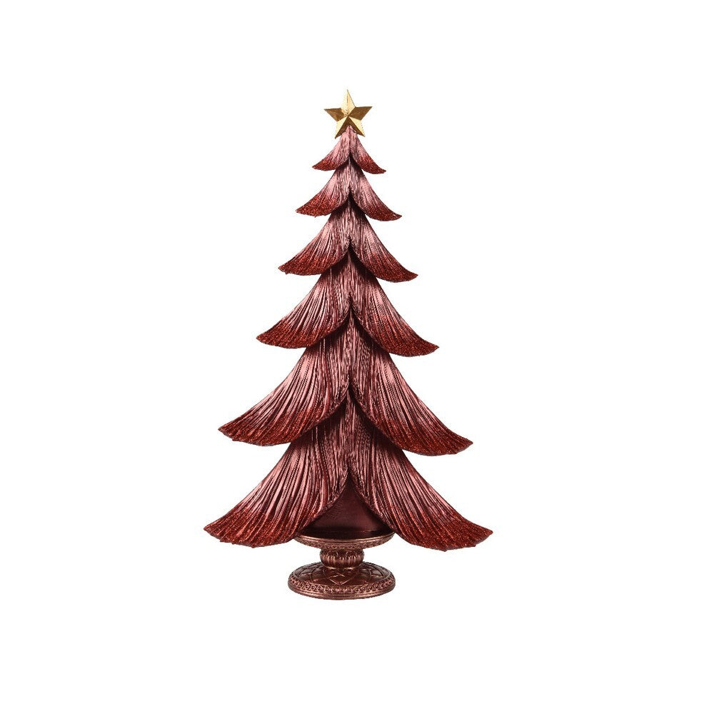 Homesmiths Tree polyresin Red 48Cm