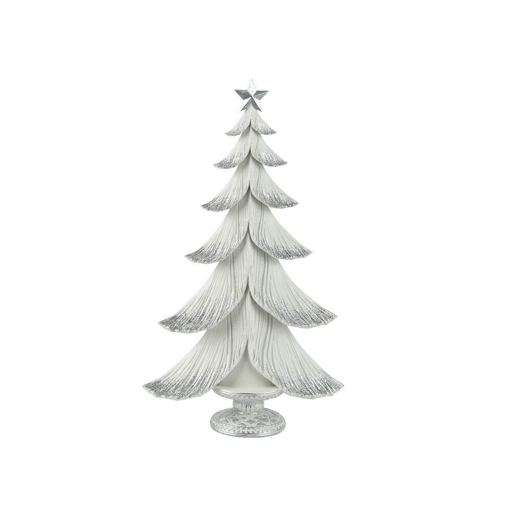 Homesmiths Tree polyresin White 48Cm