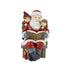 Kaemingk Santa with Kids – Polyresin Christmas Decoration, Festive Xmas , Holiday Figurine, Indoor Home Décor, Seasonal Tabletop Display