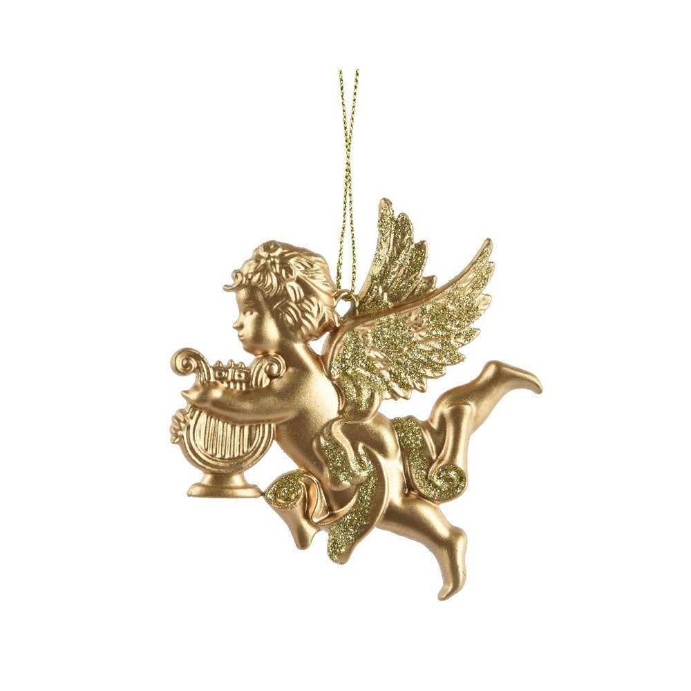 Kaemingk Angel – Polystyrene Figurine, Christmas Decoration, Festive Xmas Ornament, Holiday Figurine, Indoor Home Décor, Seasonal Tabletop Display
